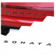 Автологотип шильдик эмблема надпись Hyundai Sonata 2018-22 9/10 Black Edition