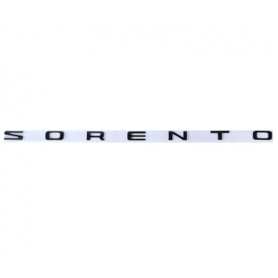 Автологотип шильдик емблема напис Hyundai Sorento Black Edition