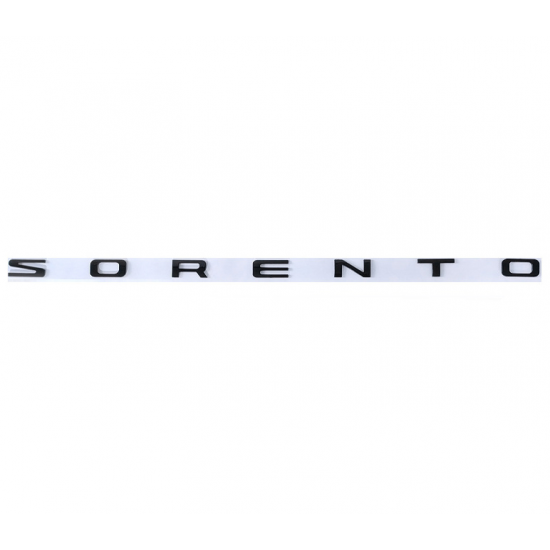 Автологотип шильдик эмблема надпись Hyundai Sorento Black Edition