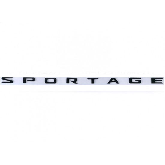Автологотип шильдик емблема напис Kia Sportage Black Edition