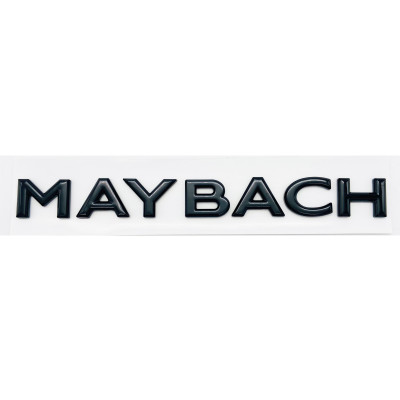 Автологотип надпись Mercedes Maybach Black