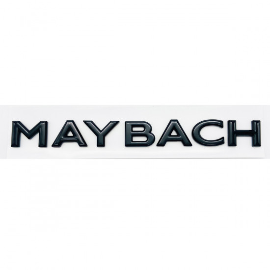 Автологотип напис Mercedes Maybach Black