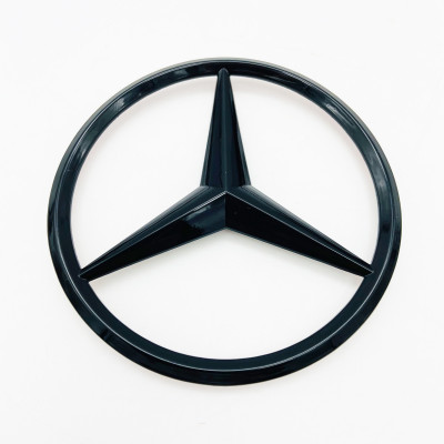 Задняя эмблема для Mercedes GLC-class X253 2015-2022 черный глянец A2538170016