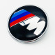 Эмблема на крышку багажника BMW M Performance 74мм