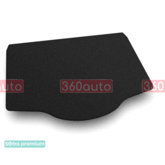 Двухслойные коврики Sotra Premium Black для Toyota Aygo X (mkI)(багажник) 2021→ (ST 09736-CH-Black)