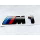 Автологотип шильдик логотип надпись BMW M1 Black Shadow Edition глянец на крышку багажника