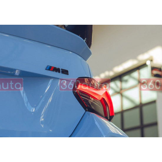 Автологотип шильдик емблема напис BMW M2 Black Shadow Edition глянець на кришку багажника