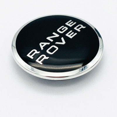 Ковпачок на титановий диск Range Rover BJ32-1130-AB чорний-хром 47-62мм