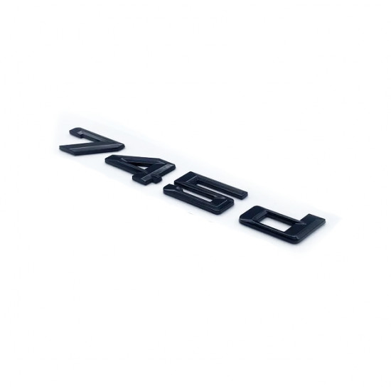 Автологотип шильдик эмблема надпись BMW 745d Black Shadow Edition