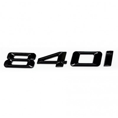 Автологотип шильдик емблема напис BMW 840i Black Shadow Edition