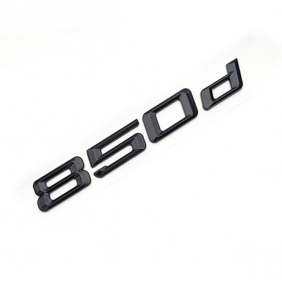 Автологотип шильдик емблема напис BMW 850d Black Shadow Edition