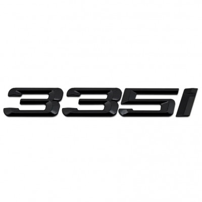 Автологотип шильдик емблема напис BMW 335i Black Shadow Edition