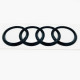 Автологотип емблема чорні кільця Audi TT 2014-2023 Black Edition на капот 8K5853302