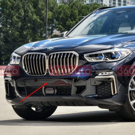 Накладка переднього бампера на BMW X5 G05 2018-2022 M-Paket оригінал 51118099662
