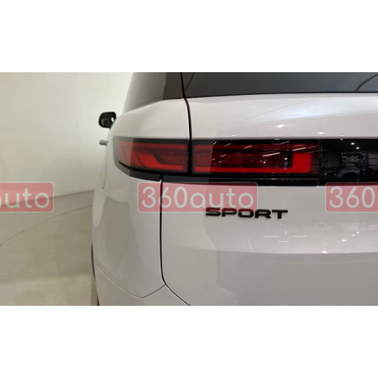 Автологотип шильдик эмблема надпись Range Rover Sport LR169531 для L494 - L461 2014+ черный глянець