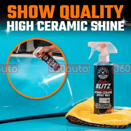 Гибридный керамический спрей-воск Chemical Guys HydroBlitz Hybrid Ceramic Spray Wax 473мл