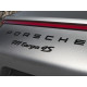 Автологотип шильдик эмблема надпись Porsche 911 Targa Black черный глянец