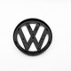 Автологотип эмблема Volkswagen Golf 7 черный глянец в радиаторной решетке +на крышку багажника