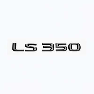 Автологотип шильдик емблема напис Lexus LS350 Black Еdition на кришку багажника
