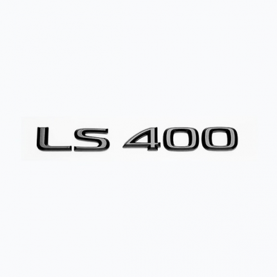 Автологотип шильдик емблема напис Lexus LS400 Black Еdition на кришку багажника