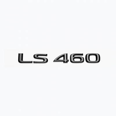 Автологотип шильдик емблема напис Lexus LS460 Black Еdition на кришку багажника