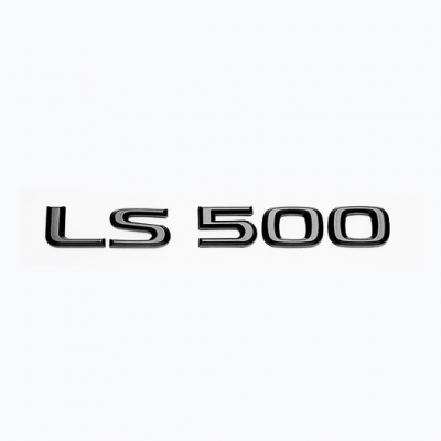 Автологотип шильдик емблема напис Lexus LS500 Black Еdition на кришку багажника