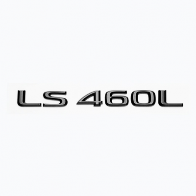 Автологотип шильдик емблема напис Lexus LS460L Black Еdition на кришку багажника
