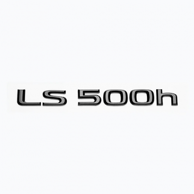Автологотип шильдик емблема напис Lexus LS500hBlack Еdition на кришку багажника