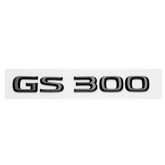 Автологотип шильдик эмблема надпись Lexus GS 300 Black Еdition на кришку багажника
