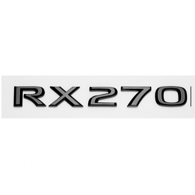 Автологотип шильдик емблема напис Lexus RX 270 Black Еdition на кришку багажника