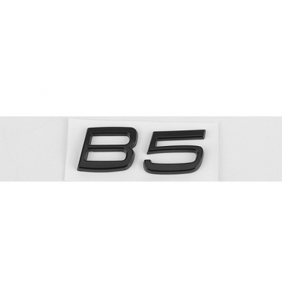 Автологотип шильдик эмблема надпись Volvo B5 Black глянець