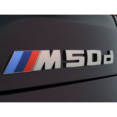 Емблема напис M50D оригінал BMW 51148092874