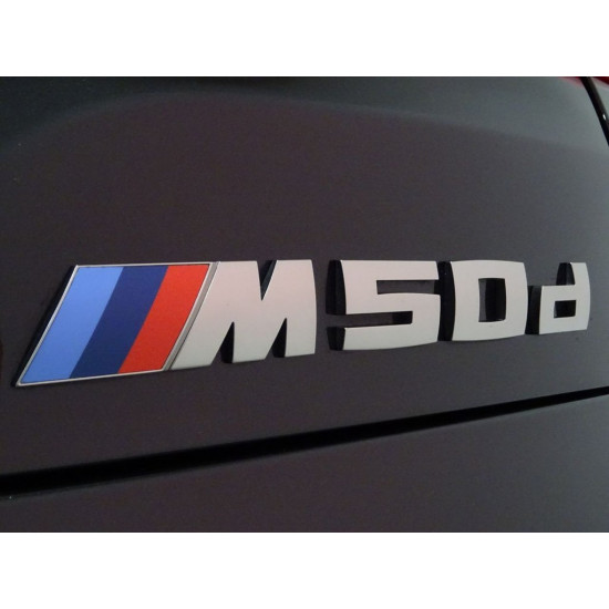 Эмблема надпись M50D оригинал BMW 51148092874