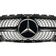 Решетка радиатора на Mercedes CLA-Class C118 2019-2022 Diamond Black MB-W118195