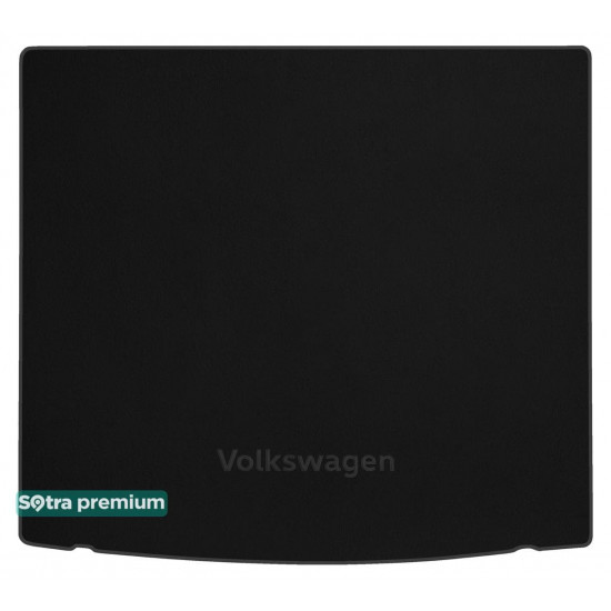 Двухслойные коврики Sotra Premium Black для Volkswagen ID.4 (mkI)(багажник) 2020→ (ST 91086-CH-Black)