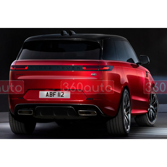 Автологотип надпись Range Rover Sport 2022- L461 на крышку багажника черный глянец