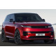 Автологотип надпись Range Rover Sport L461 2022- на капот черный глянец