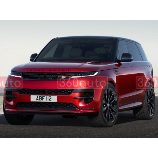 Автологотип напис Range Rover Sport L461 2022- на капот чорний глянець