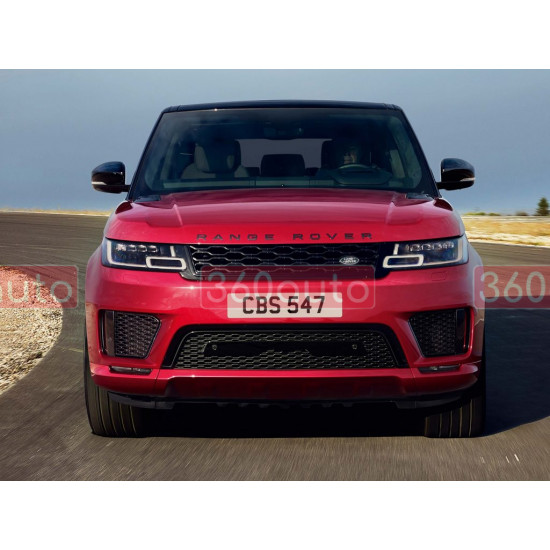 Автологотип напис Range Rover Sport L494 2013-2021 на капот чорний глянець