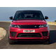 Автологотип надпись Range Rover Sport L494 2013-2021 на капот черный глянец