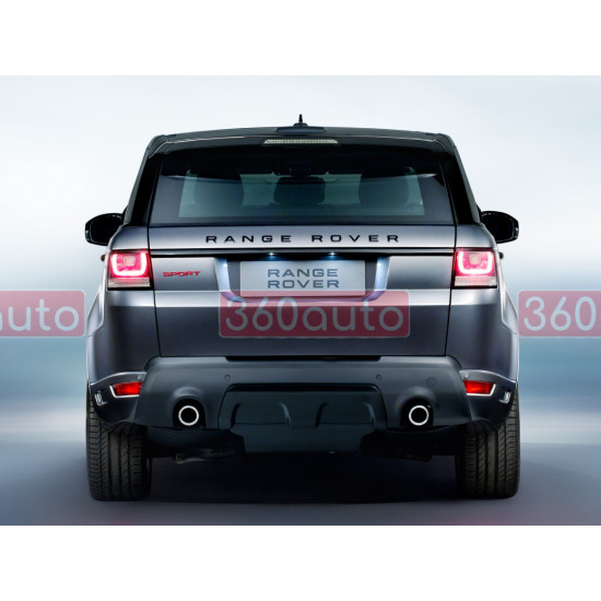 Автологотип напис Range Rover Sport L494 2013-2021 на кришку багажника чорний глянець