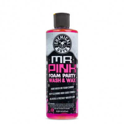 Автошампунь Chemical Guys Mr. Pink Foam Party 473 мл