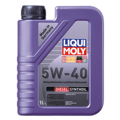 Синтетическое моторное масло - Diesel Synthoil SAE 5W-40   1л.