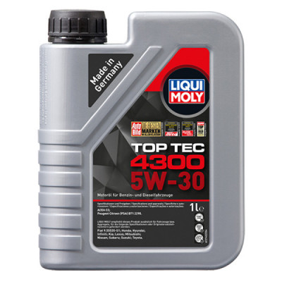 Синтетическое моторное масло - Top Tec 4300 SAE 5W-30   1л.