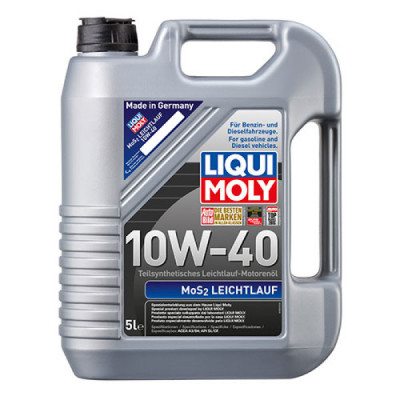 Синтетична моторна олива LIQUI MOLY MoS2 Leichtlauf SAE 10W-40 5л.