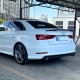 Спойлер на Audi A3 2012- Sedan V стиль чорний глянець