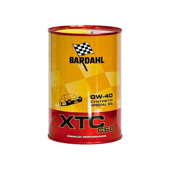 Моторна олива BARDAHL XTC C60 0W40 AUTO 1л. 300040