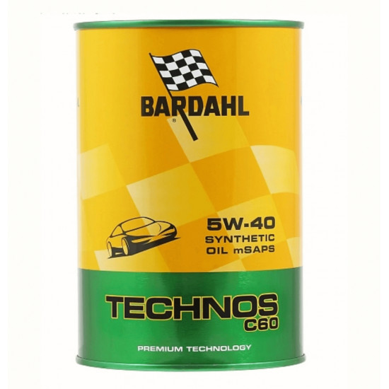 Моторна олива BARDAHL TECHOS C60 MSAPS 5W40 1л. 314040