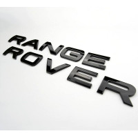 Автологотип напис Range Rover Evoque L538 2011-2018 на капот чорний глянець