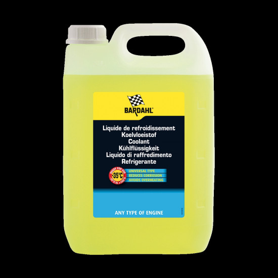 Антифриз (-35) BARDAHL UNIVERSAL COOLANT (желтый) 5л 7323(3)